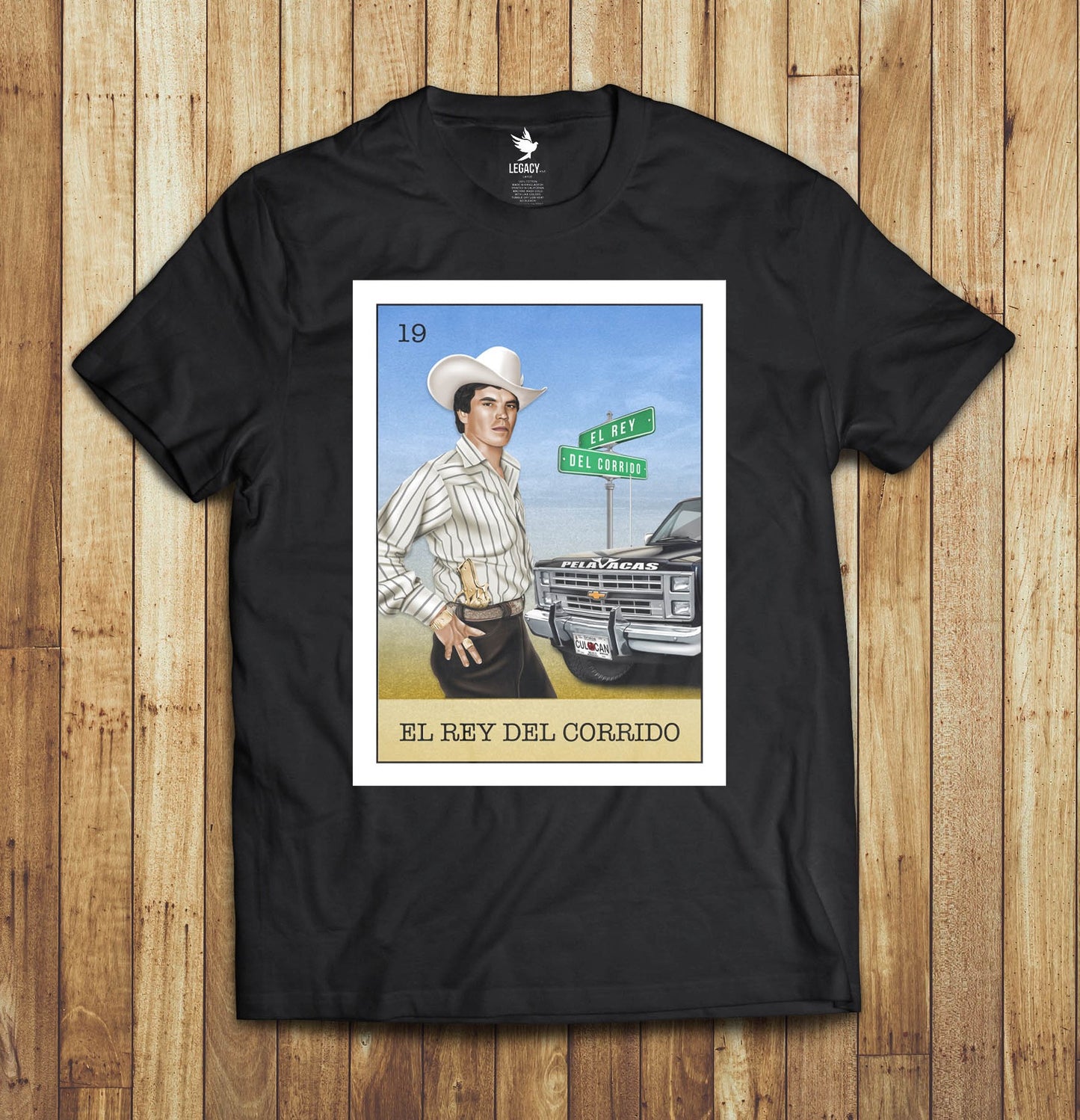 El Rey Del Corrido T-Shirt *Loteria Edition*