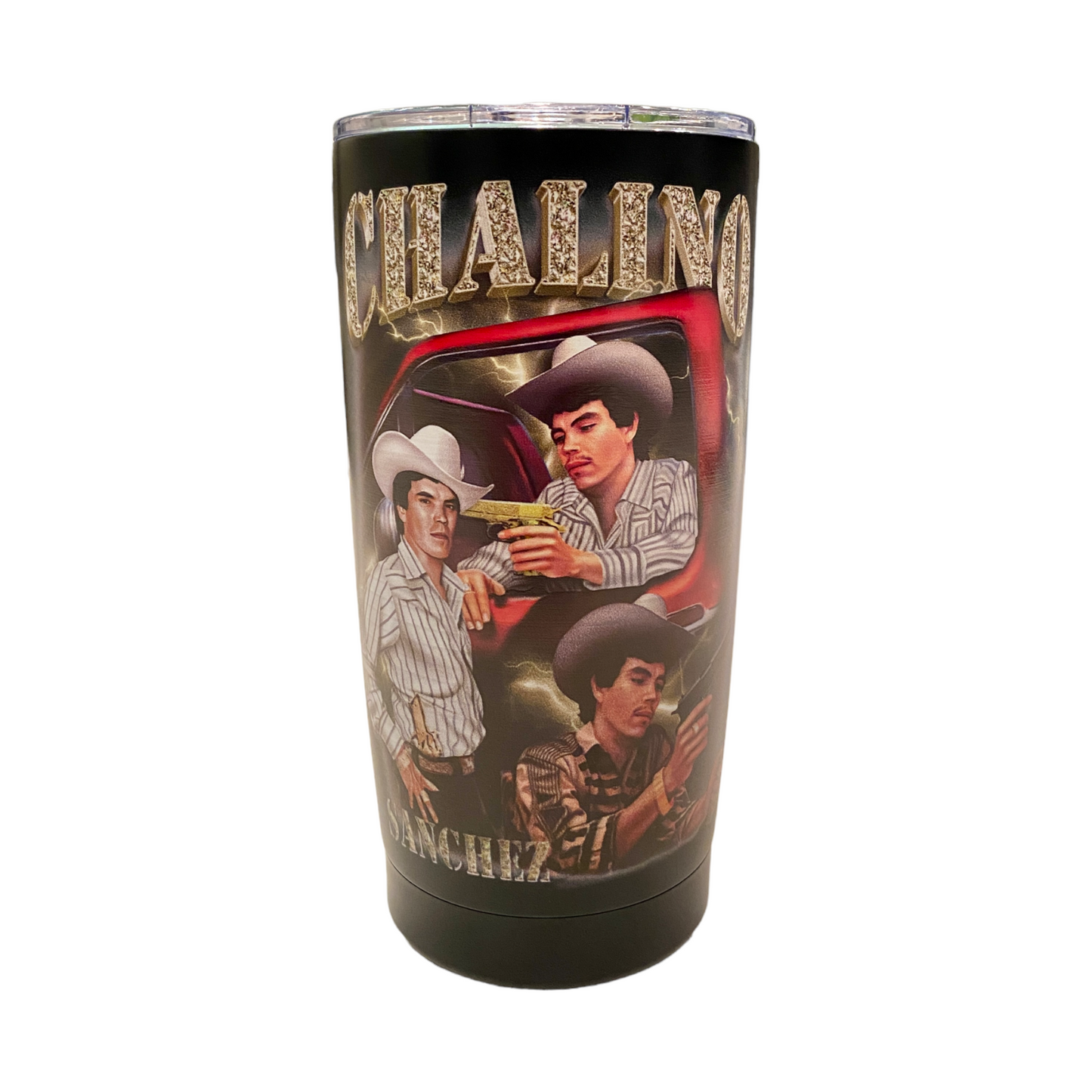 Chalino Sanchez Stainless Steel Travel Mug 20oz *Diamond Edition*