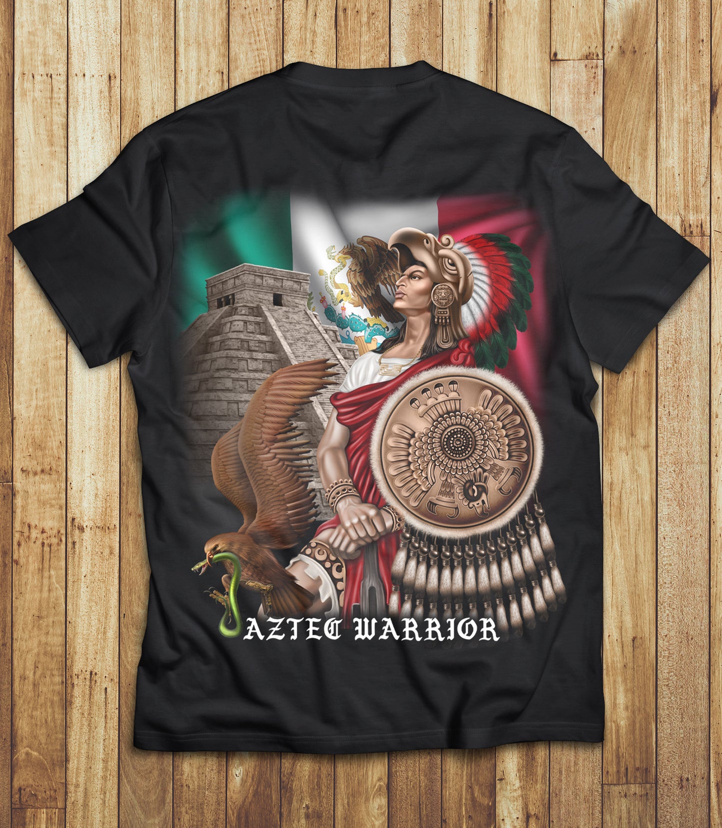 Aztec Warrior T-Shirt *Special Edition* (Front/Back Design)