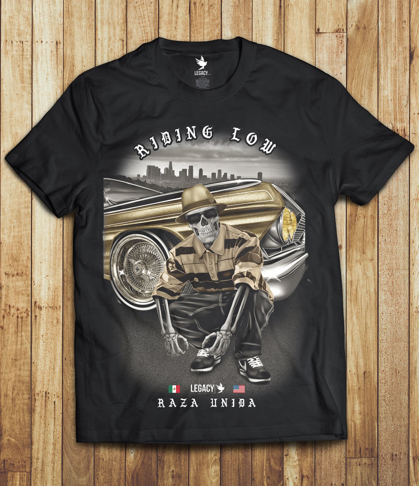 Riding Low *Raza Unida* T-Shirt