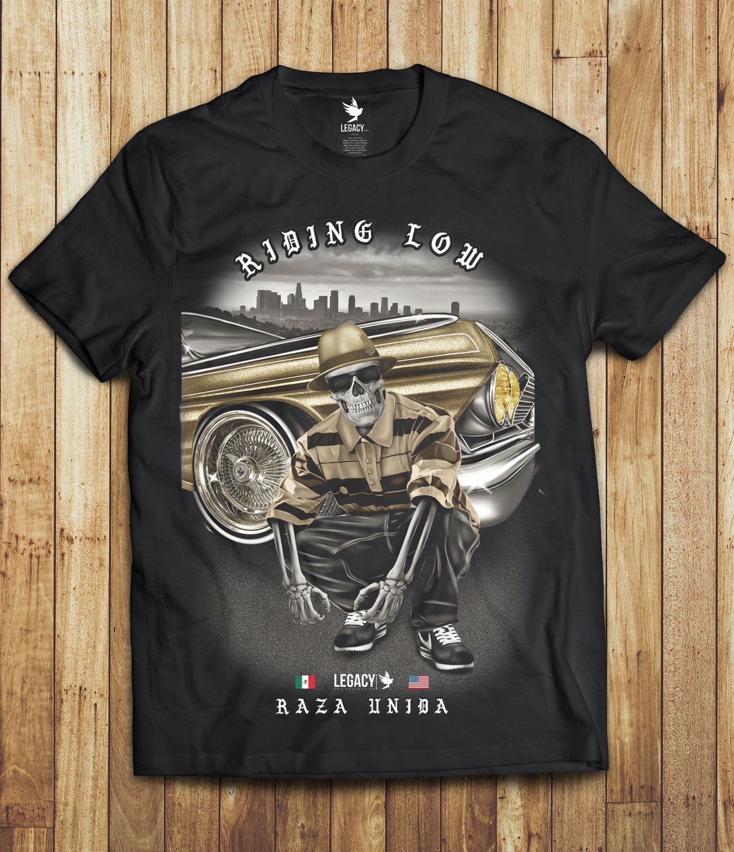 Riding Low *Raza Unida* Shirt