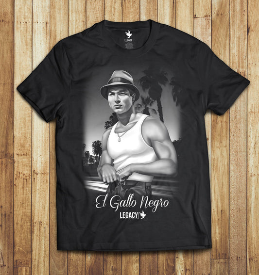 El Gallo Negro T-Shirt (Throw Back Edition)