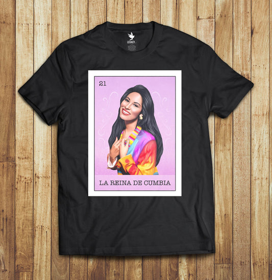 La Reina De Cumbia T-Shirt *Loteria Edition*