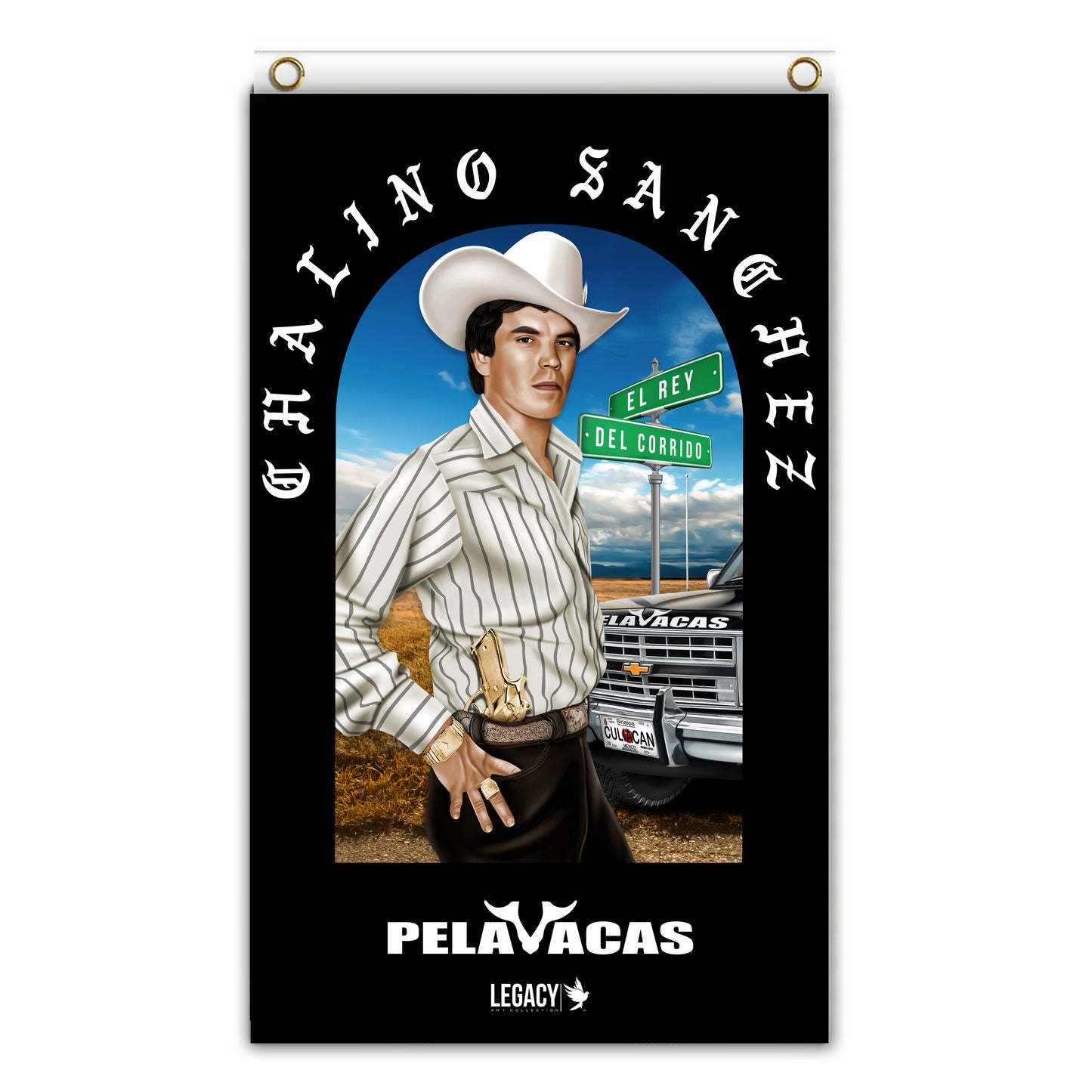 Pelavacas Chalino Banner