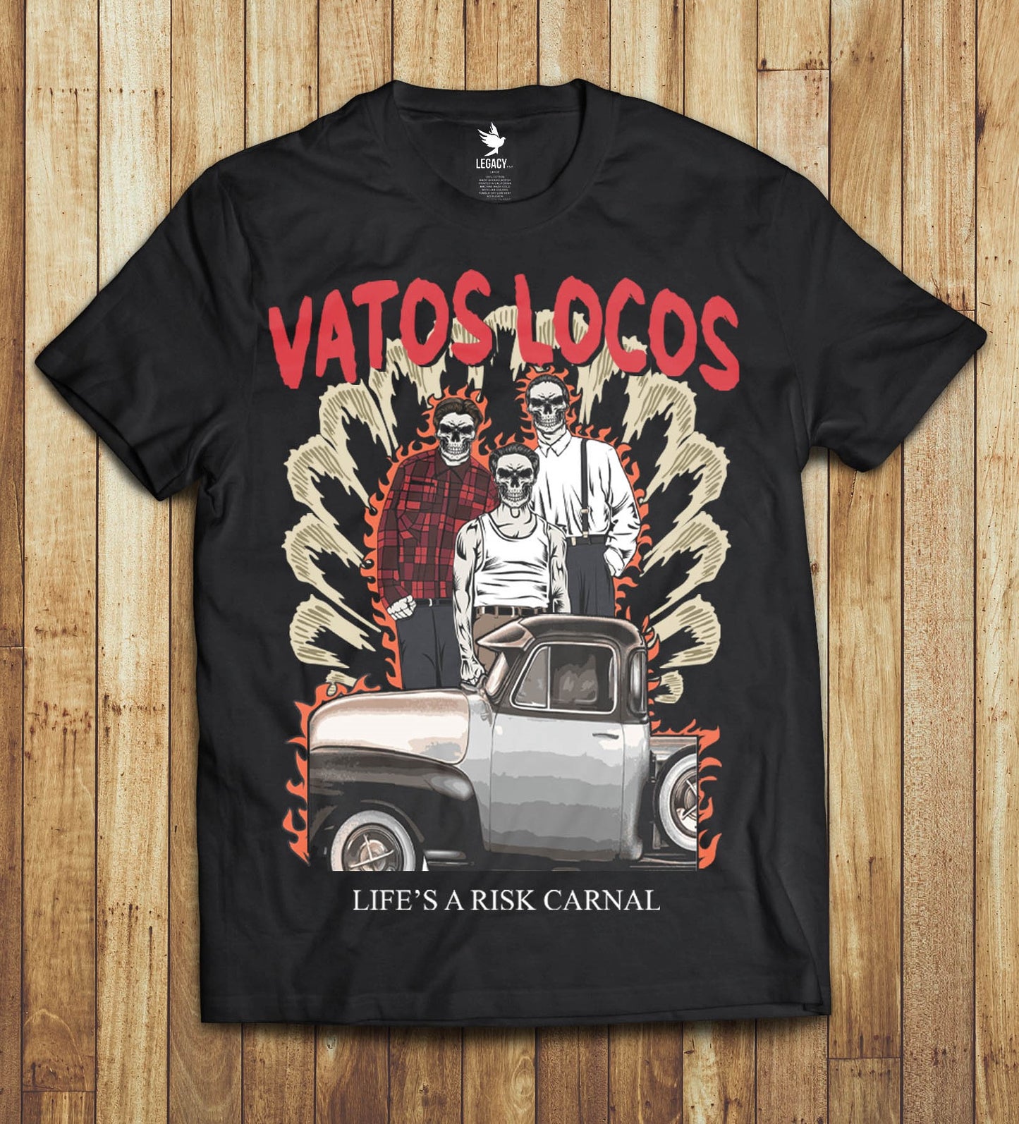 Vatos Locos T-Shirt *Skeleton Edition*