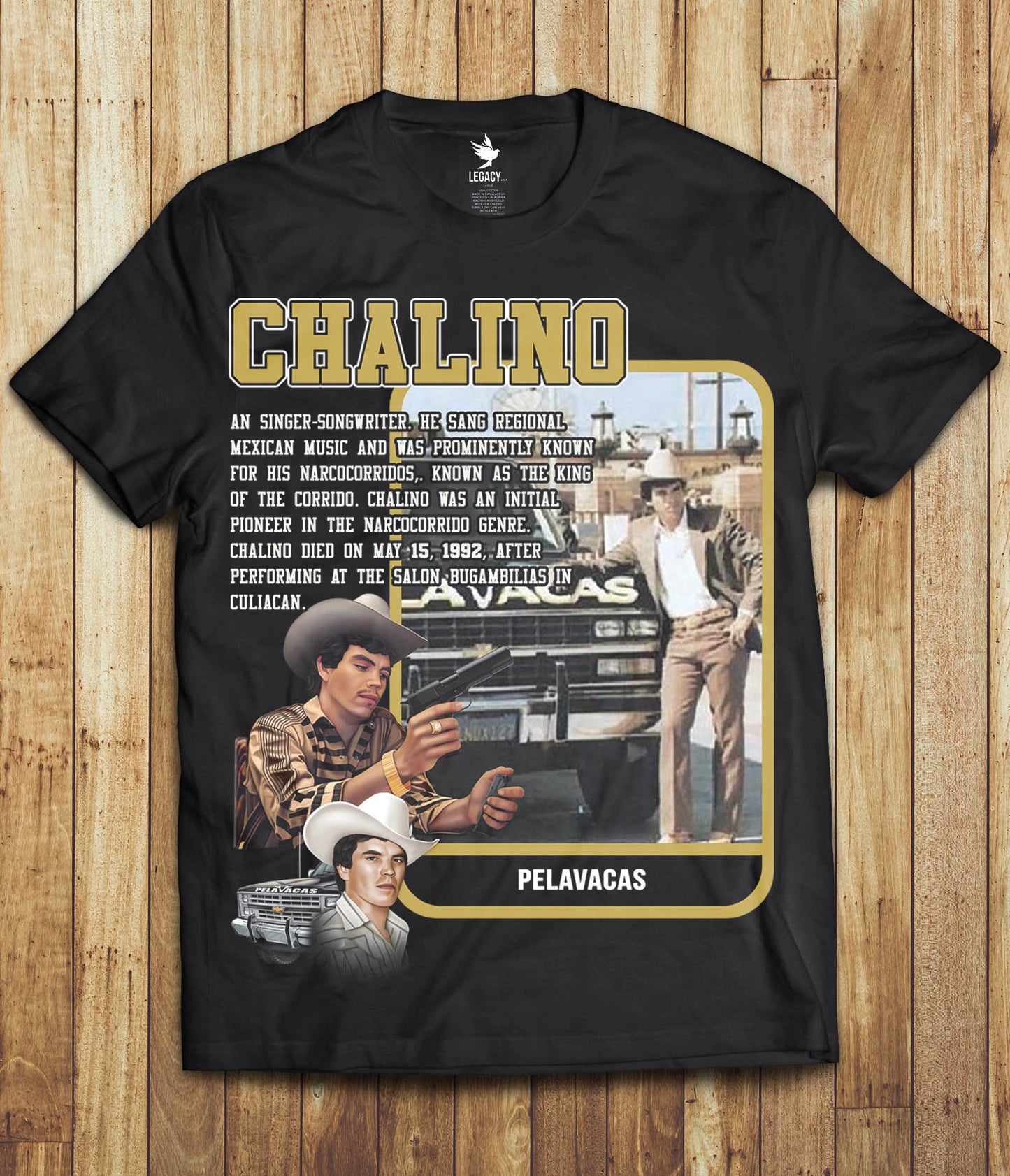Chalino Card T-Shirt