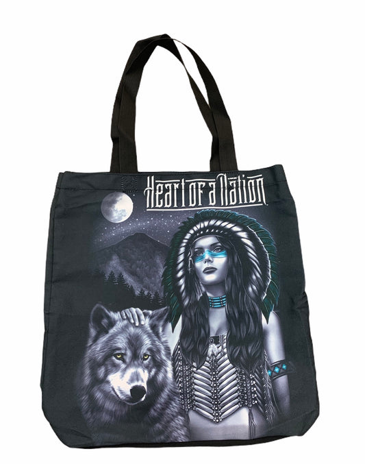 Native Girl Tote Bag